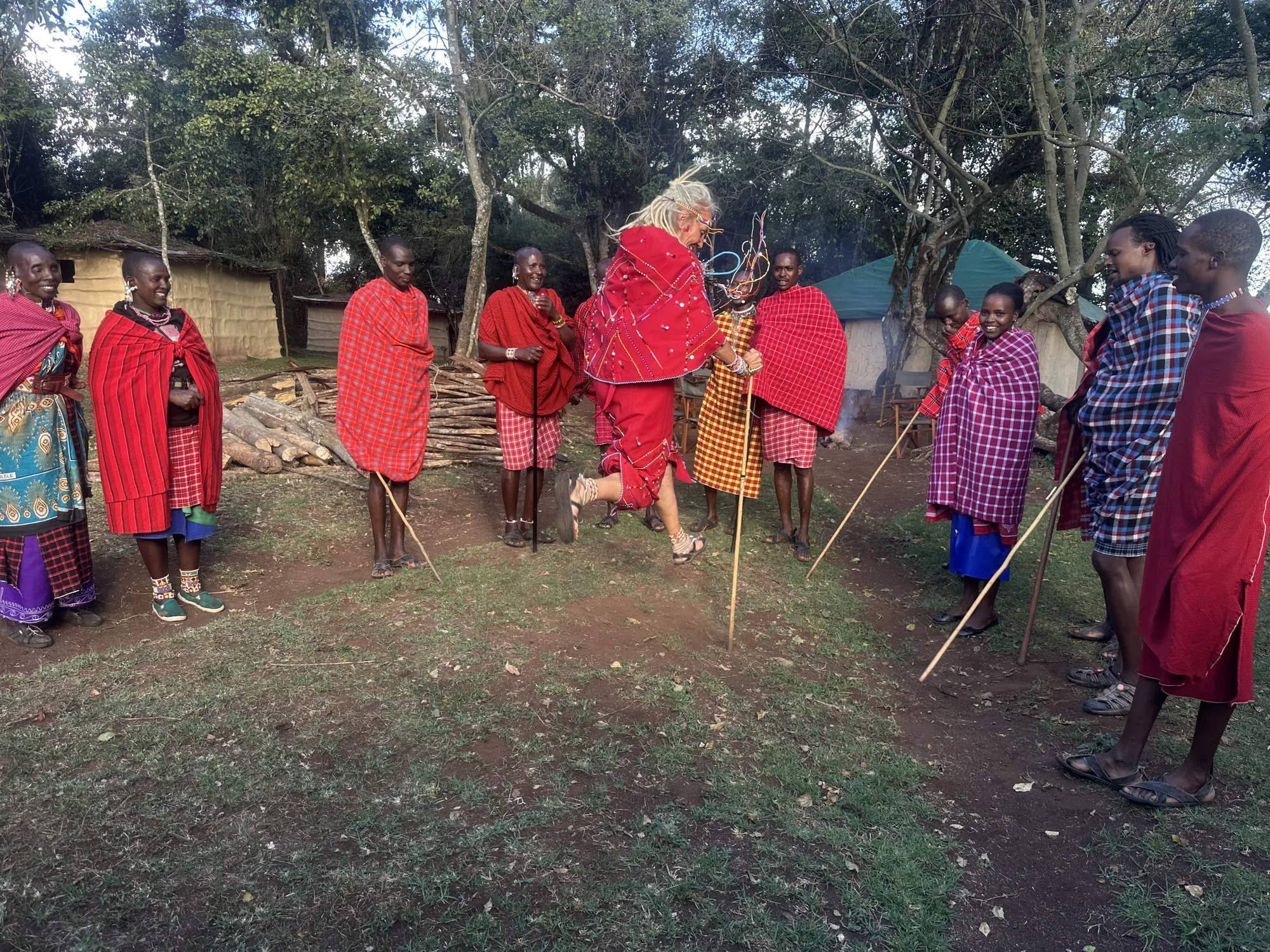 Danses et chants traditionnels maasaï